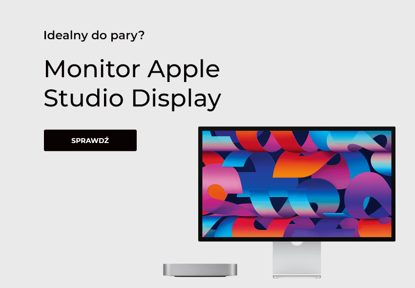 Idealny do pary? - Monitor Apple Studio Display