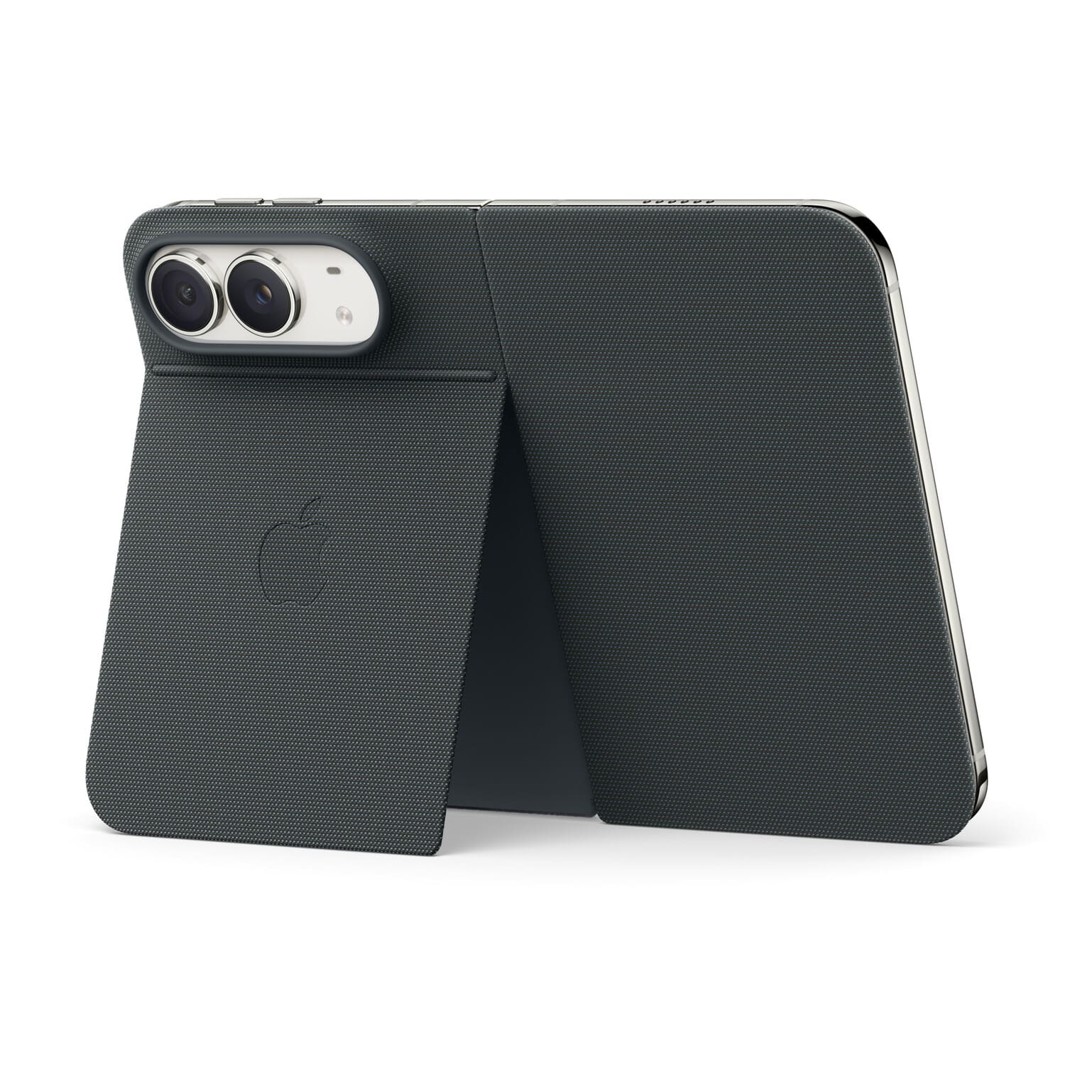 Apple Etui Folio do iPhone Duo z podpórką – Granatowe