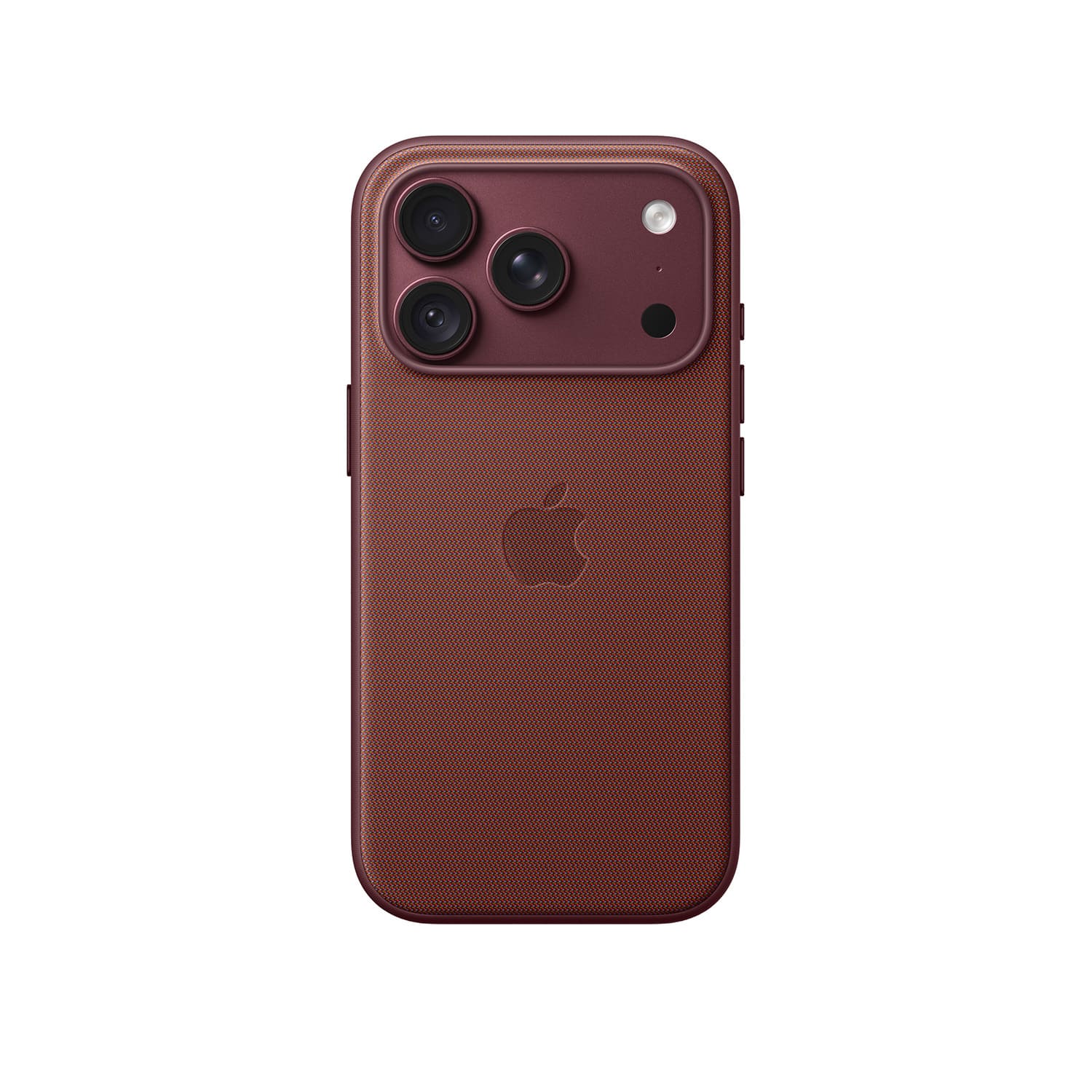 Apple Etui z tkaniny TechWoven z MagSafe do iPhone 18 Pro/iPhone 17 Pro – Burgund
