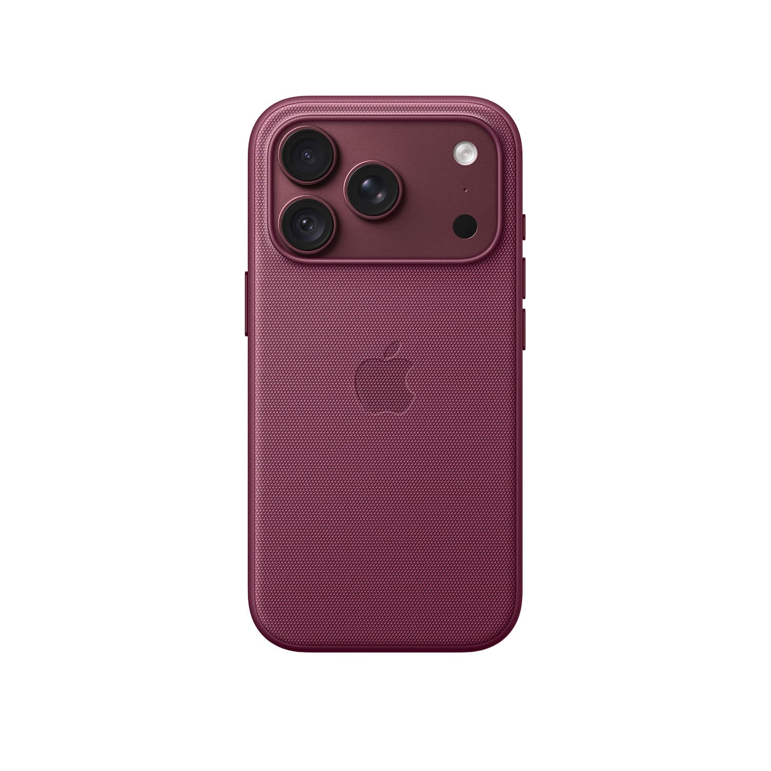 Apple Etui z tkaniny TechWoven z MagSafe do iPhone 18 Pro/iPhone 17 Pro – Rubinowa Morwa