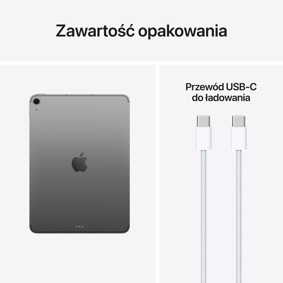 Apple iPad Air 11 M4- Zawartość opakowania