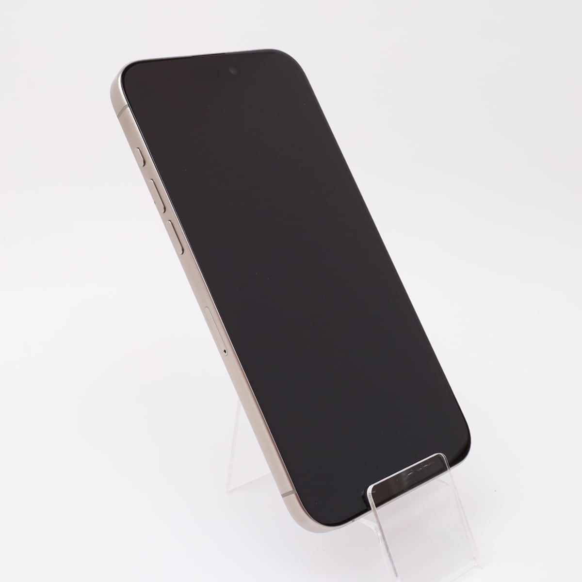 Apple iPhone 15 Pro Max 256GB Tytan naturalny (Natural Titanium) - odnowiony (stan dobry - VAT-marża) - zestaw