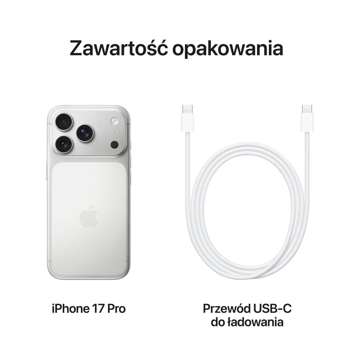 Apple iPhone 17 Pro 256GB Srebrny (Silver) - Outlet - informacje o produkcie