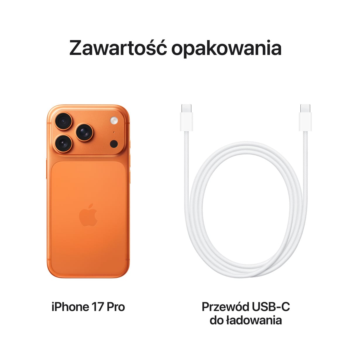 Apple iPhone 17 Pro 512GB Kosmiczny pomarańcz (Cosmic Orange) - informacje o produkcie Apple iPhone 17 Pro 512GB Kosmiczny pomarańcz (Cosmic Orange) - informacje o produkcie