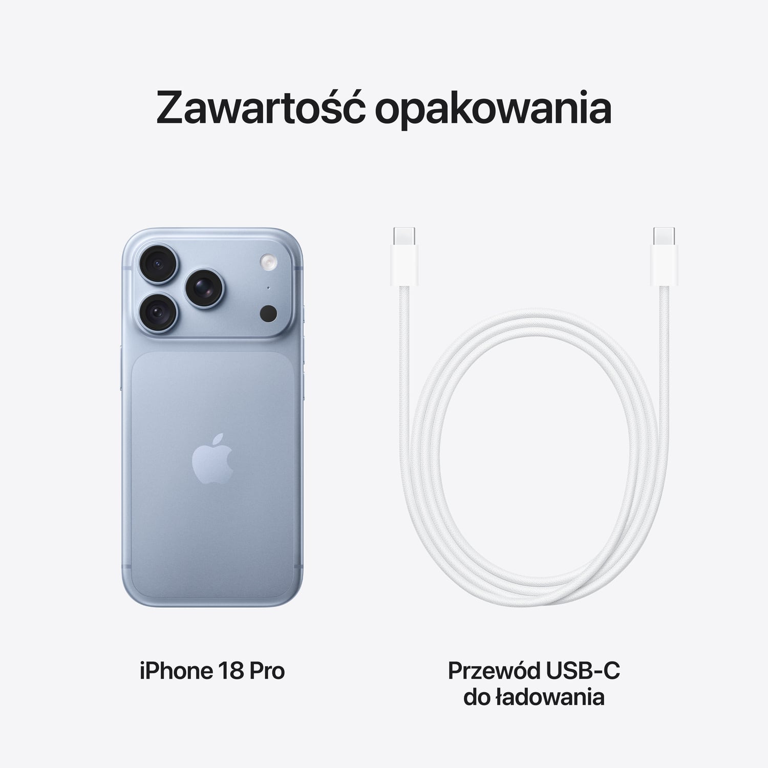 Apple iPhone 18 Pro 2TB Błękit lodowca (Glacier) - informacje o produkcie