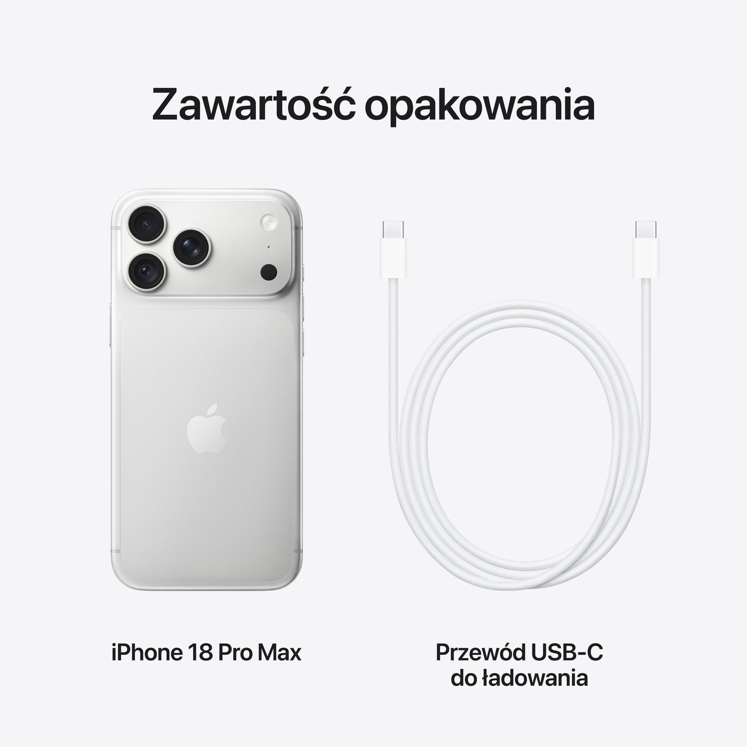 Apple iPhone 18 Pro Max 512GB Srebrny (Silver) - informacje o produkcie Apple iPhone 18 Pro Max 512GB Srebrny (Silver) - informacje o produkcie