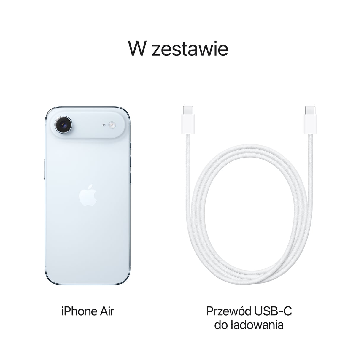 Apple iPhone Air 512GB Błękitny (Sky Blue) - informacje o produkcie
