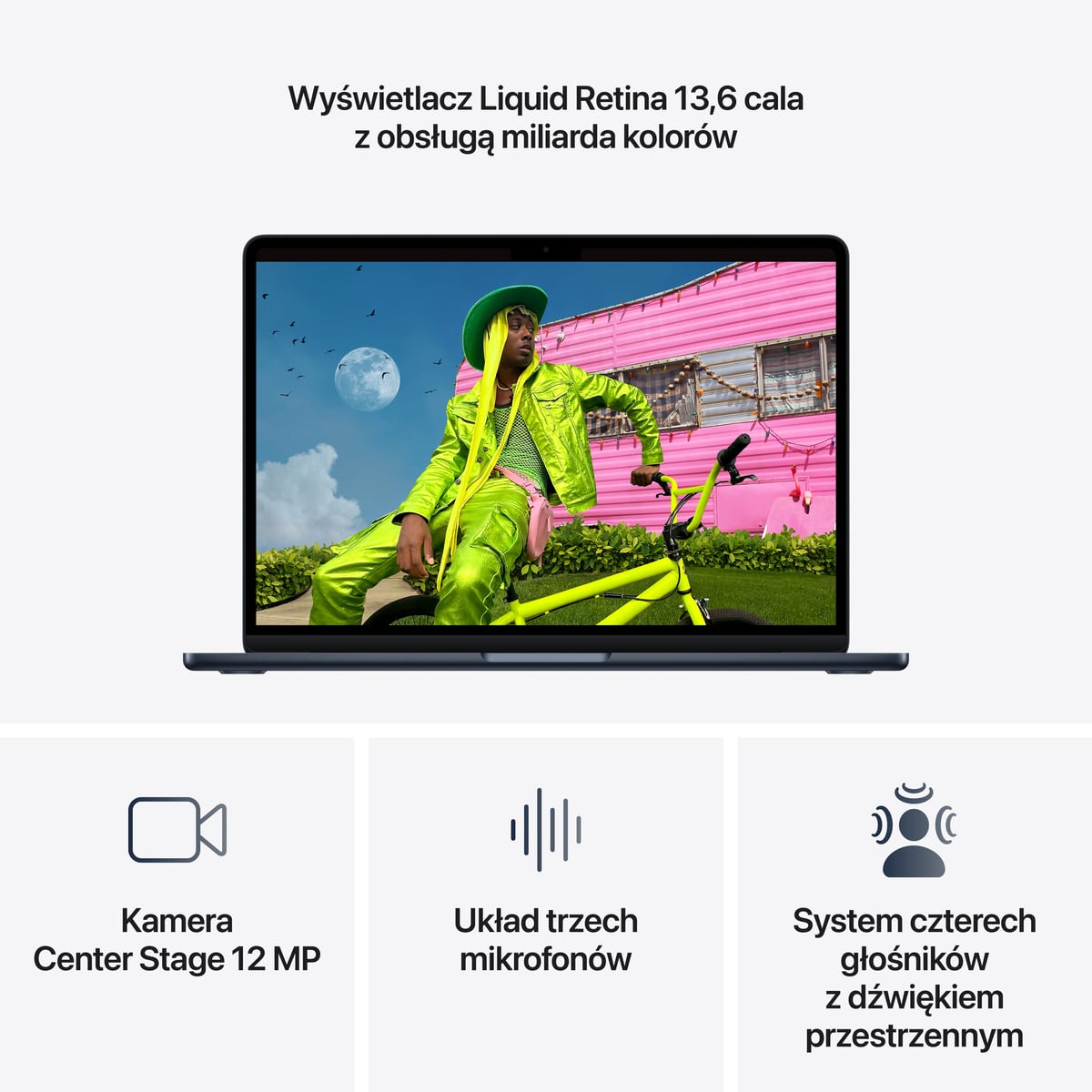 MacBook Air 13 M5 - najważniejsze cechy MacBook Air 13 M5 - najważniejsze cechy