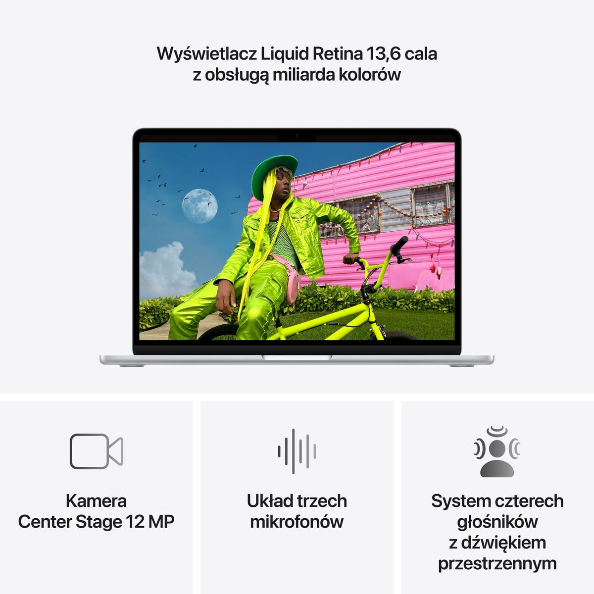 MacBook Air 13 M5 - najważniejsze cechy MacBook Air 13 M5 - najważniejsze cechy