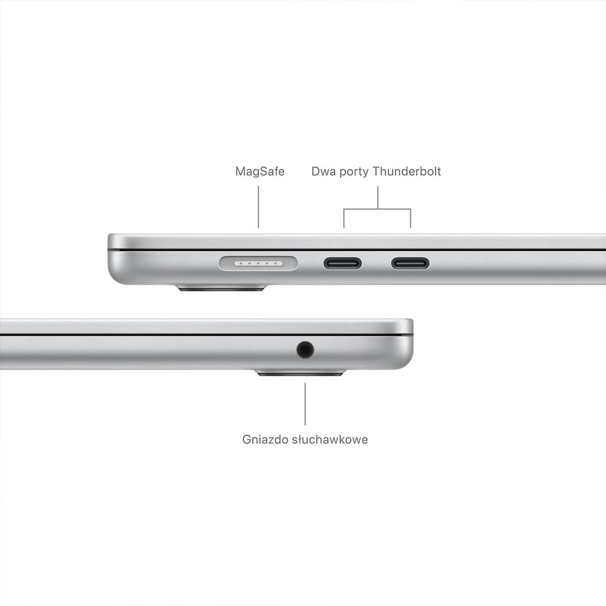 MacBook Air 15 cali M2 Zawartość opakowania MacBook Air 15 cali M2 Zawartość opakowania