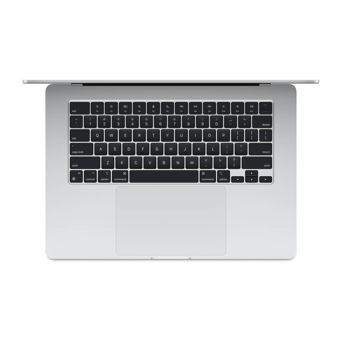 Apple MacBook Air 15 M3 8-core CPU + 10-core GPU / 8GB RAM / 512GB SSD / Klawiatura US / Srebrny (Silver) - układ klawiatury Apple MacBook Air 15 M3 8-core CPU + 10-core GPU / 8GB RAM / 512GB SSD / Klawiatura US / Srebrny (Silver) - układ klawiatury