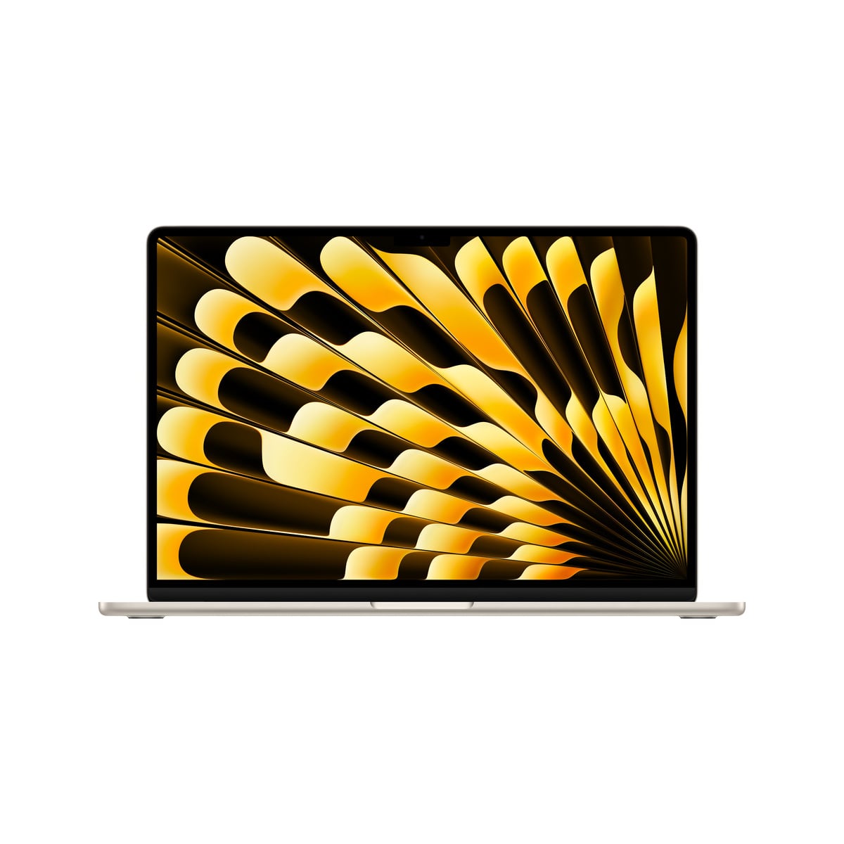 Apple MacBook Air 15 M4 10-core CPU + 10-core GPU / 16GB RAM / 512GB SSD / Klawiatura US / Księżycowa poświata (Starlight) - odnowiony (stan jak nowy - CPO)
