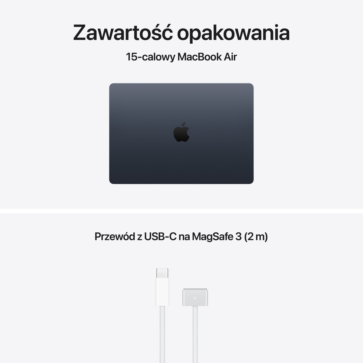 MacBook Air 15 M5- zestaw
