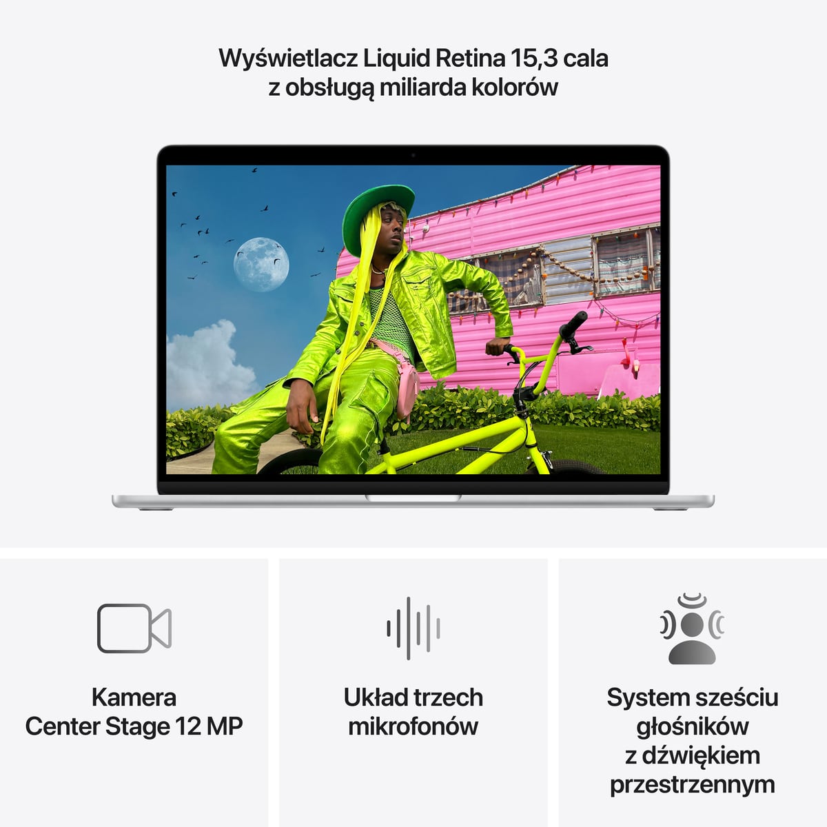 MacBook Air 13 M5 - najważniejsze cechy MacBook Air 13 M5 - najważniejsze cechy