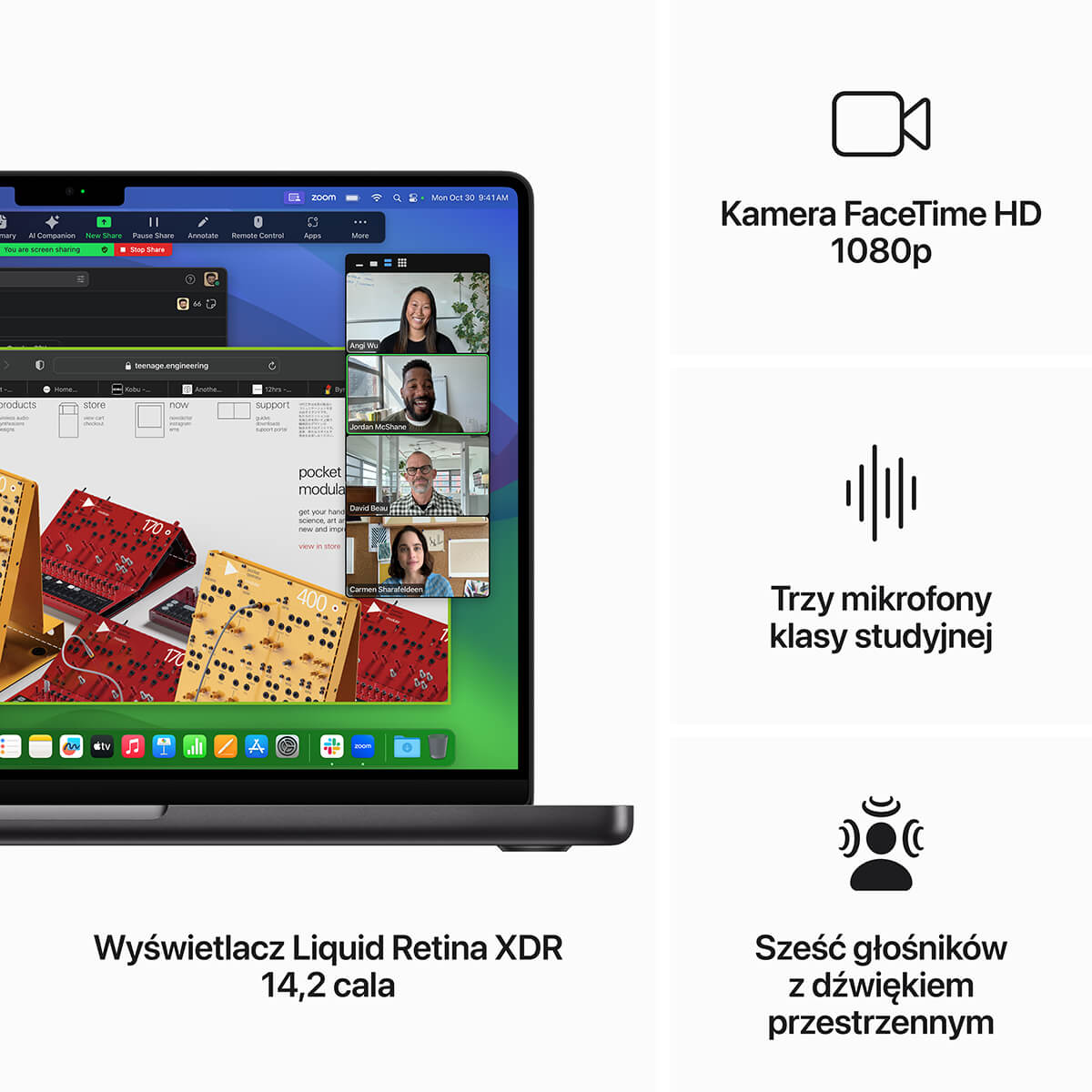 MacBook Pro 14 M3 Pro Informacje o produkcie MacBook Pro 14 M3 Pro Informacje o produkcie