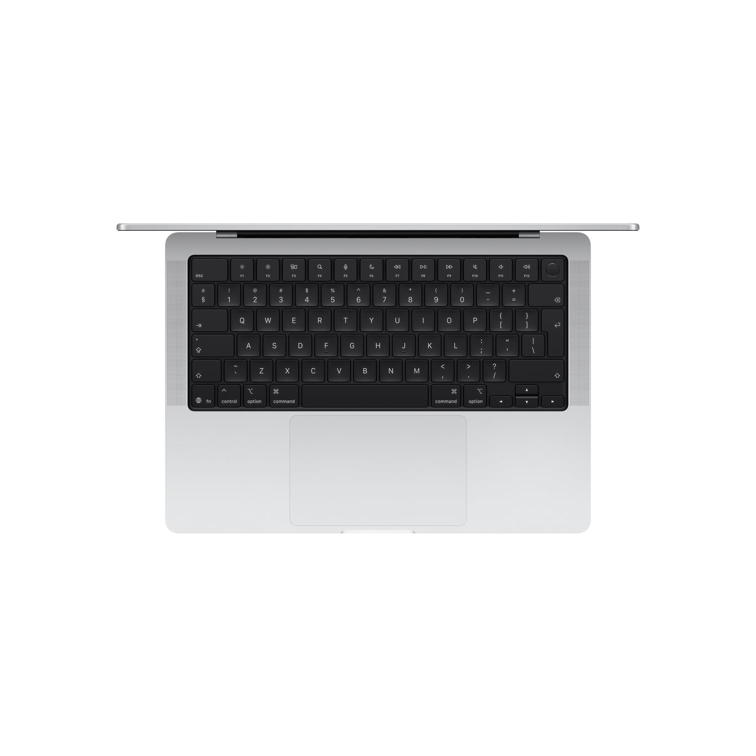 MacBook Pro 14 M5 - układ klawiatury