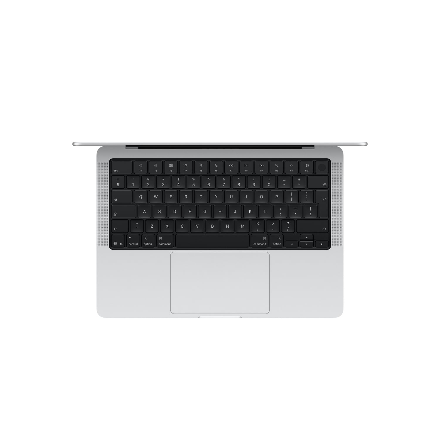 MacBook Pro 14 M5 - układ klawiatury MacBook Pro 14 M5 - układ klawiatury