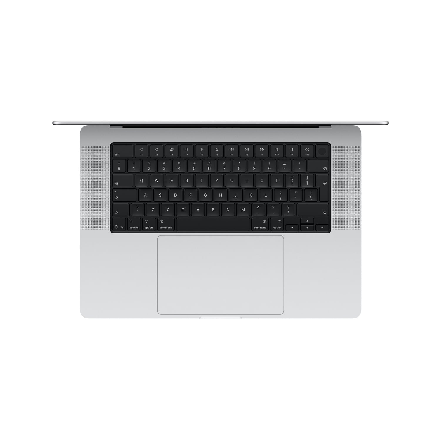 MacBook Pro 14 M5 - układ klawiatury MacBook Pro 14 M5 - układ klawiatury
