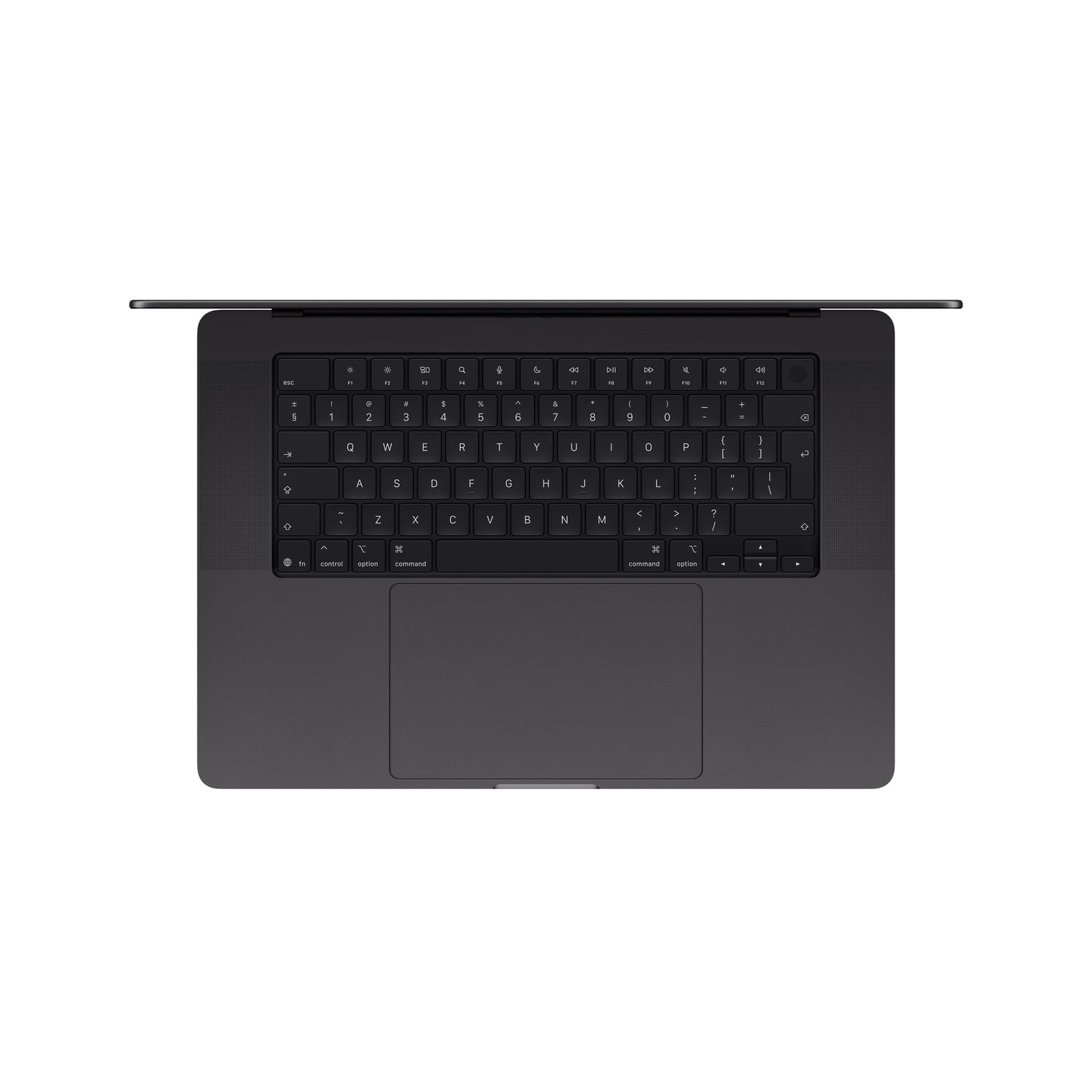MacBook Pro 14 M5 - układ klawiatury