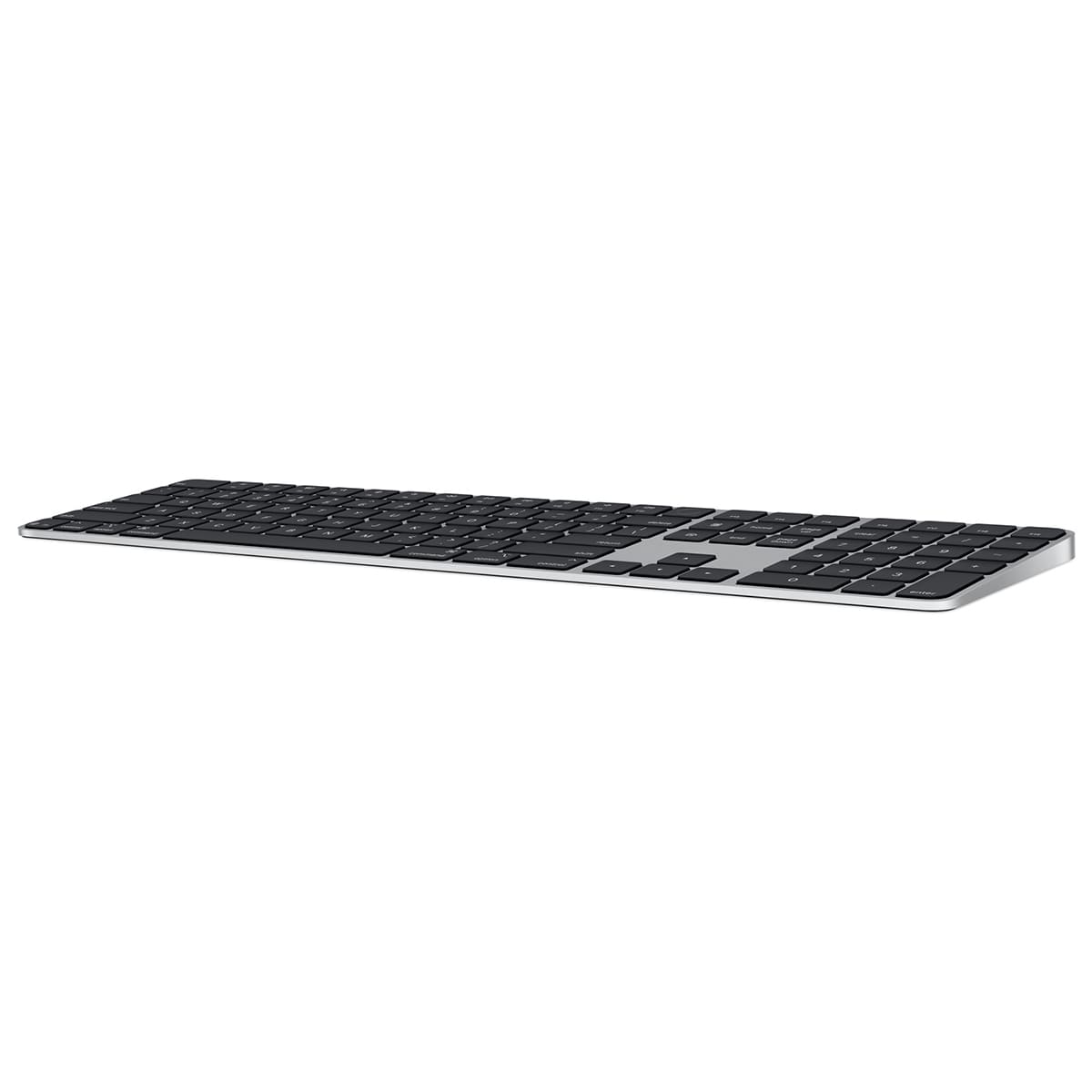 Apple Magic Keyboard Klawiatura z Touch ID i polem numerycznym w kolorze czarnym (USB-C) – układ ISO Angielski (międzynarodowy PL)