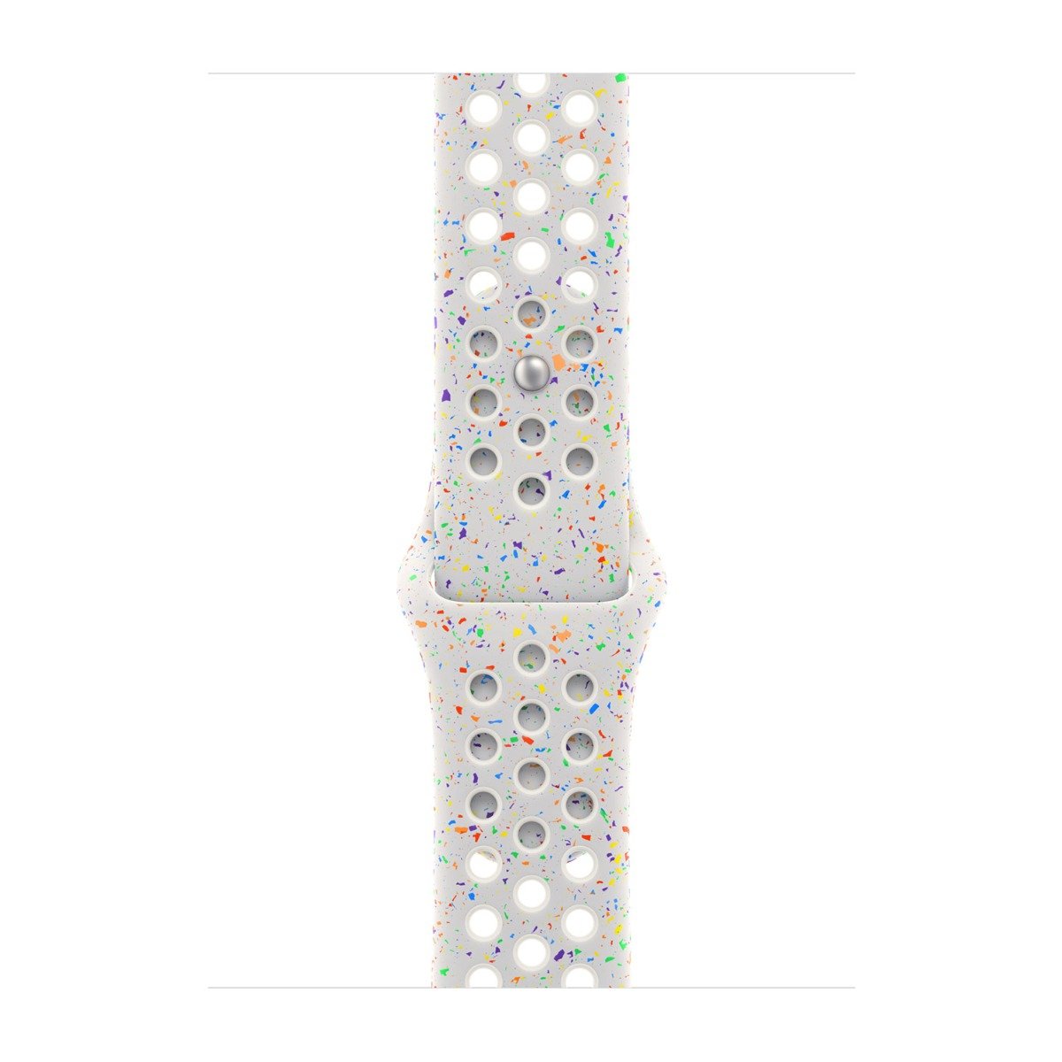 Apple Pasek sportowy Nike w kolorze czystej platyny do koperty 46 mm – rozmiar S/M