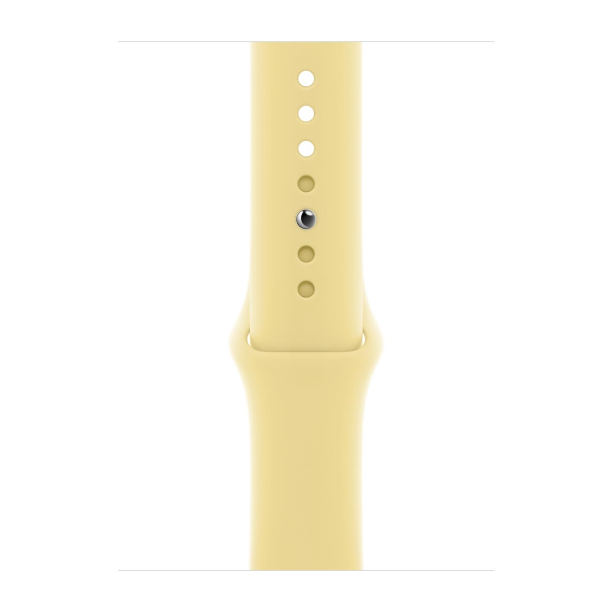 Apple Pasek sportowy  w kolorze kremu cytrynowego do koperty 44mm / 45mm / 46mm / 49mm - rozmiar S/M/L