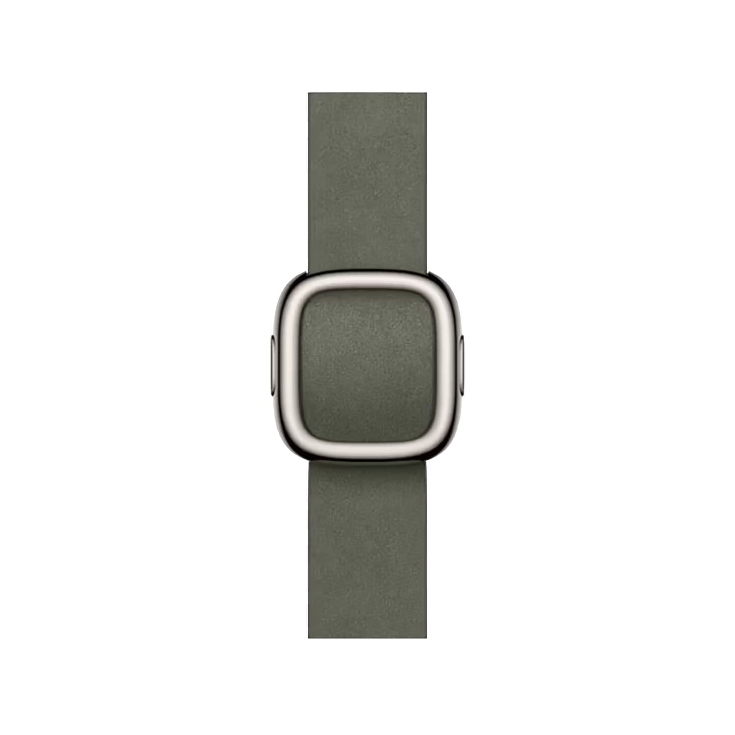 Apple Pasek z klamrą nowoczesną w kolorze brązowej szałwii do koperty 38mm / 40mm / 41mm / 42mm - rozmiar M