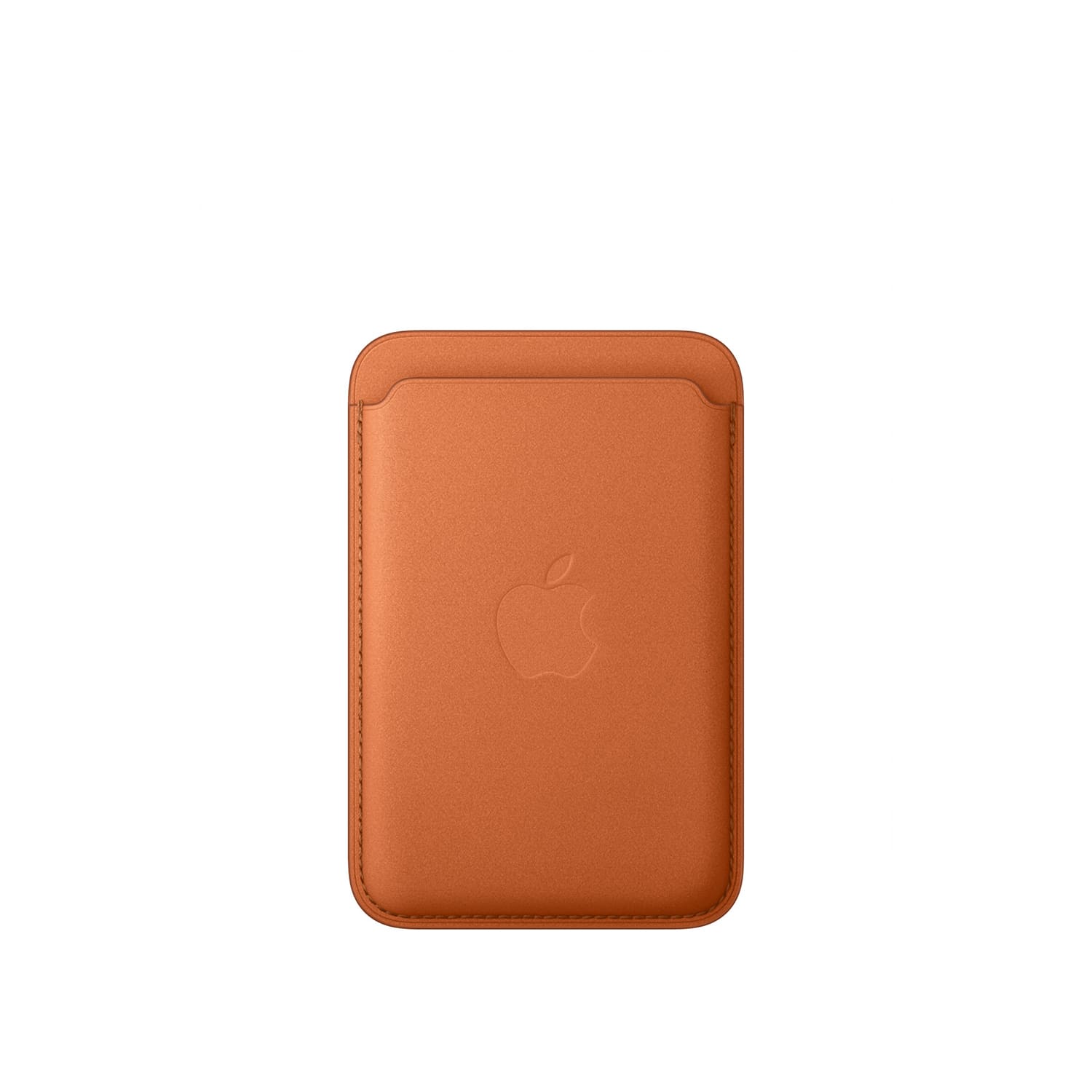 Apple Portfel z tkaniny FineWoven do iPhone z MagSafe - Lisi pomarańczowy