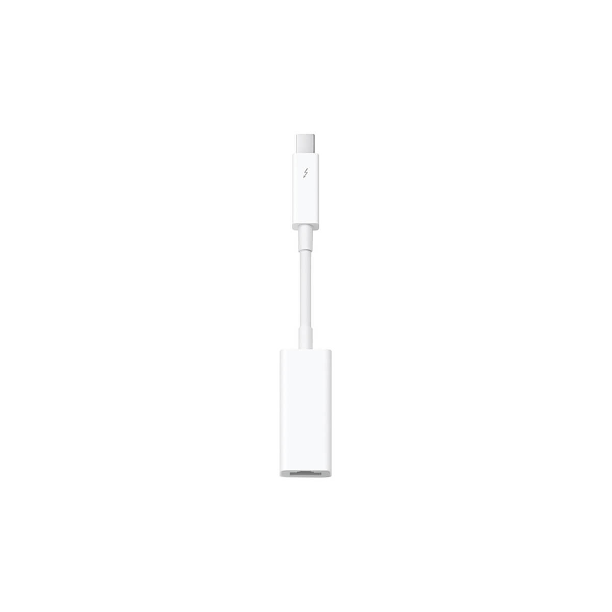 Apple Przejściówka z portu Thunderbolt na port Gigabit Ethernet Apple Przejściówka z portu Thunderbolt na port Gigabit Ethernet