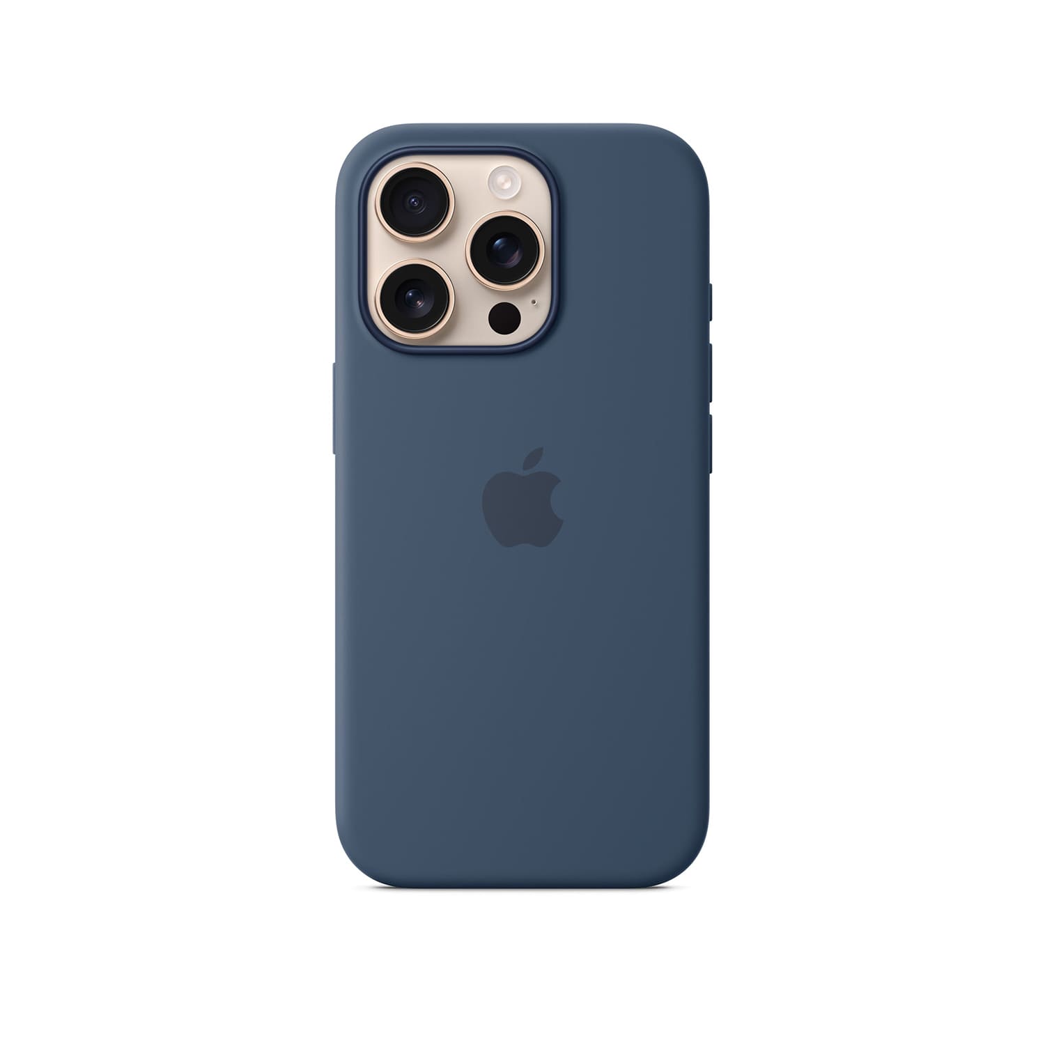 Apple Silikonowe etui do iPhone 16 Pro z MagSafe - Denim - Outlet