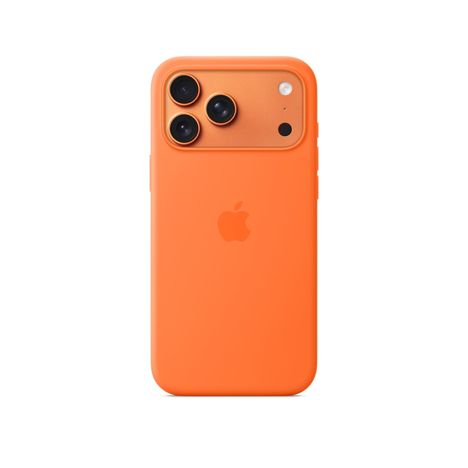 Apple Silikonowe Etui do iPhone 17 Pro Max/iPhone 18 Pro Max z MagSafe - Pomarańczowe - Outlet