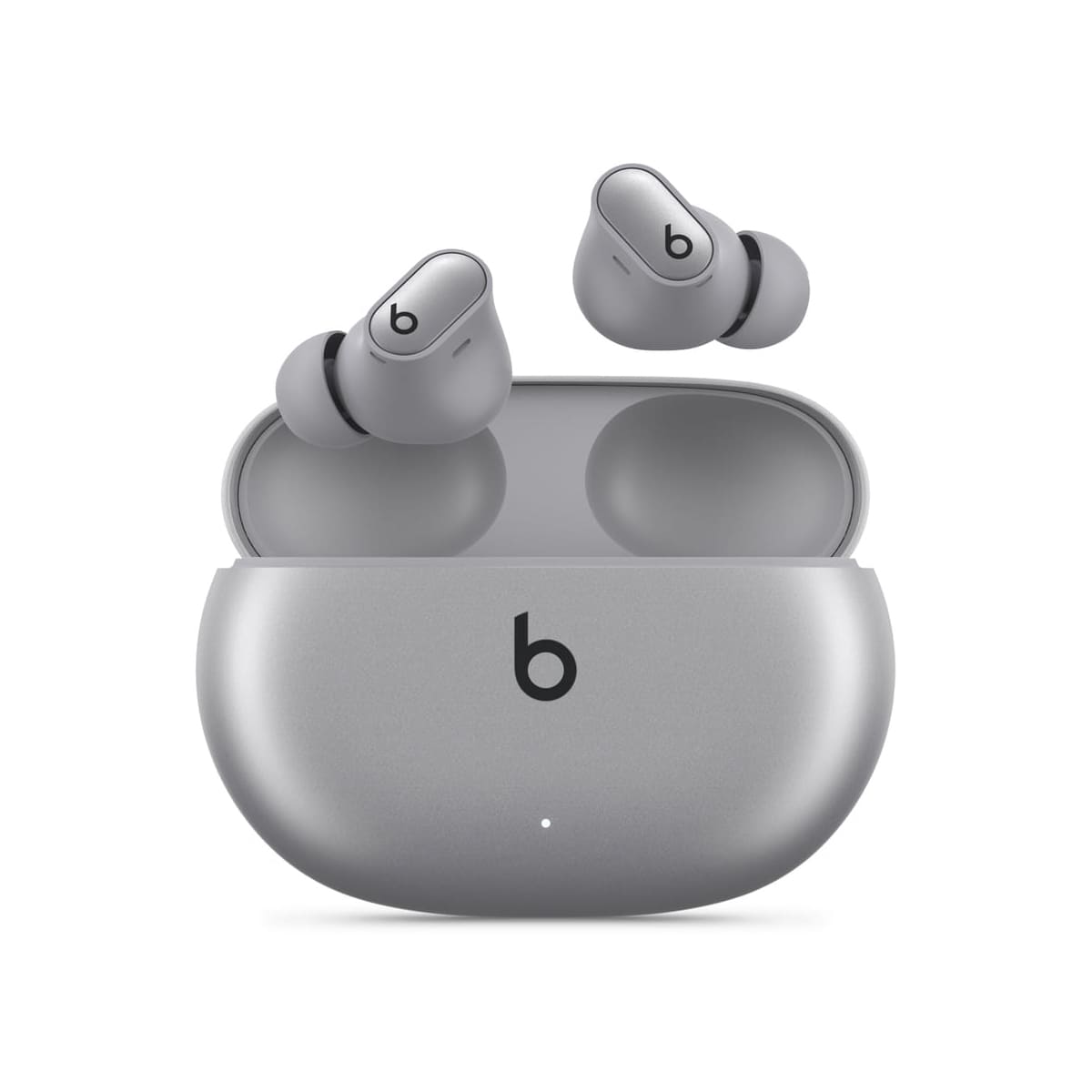 Apple Słuchawki bezprzewodowe Beats Studio Buds+ - Kosmiczny srebrny Apple Słuchawki bezprzewodowe Beats Studio Buds+ - Kosmiczny srebrny