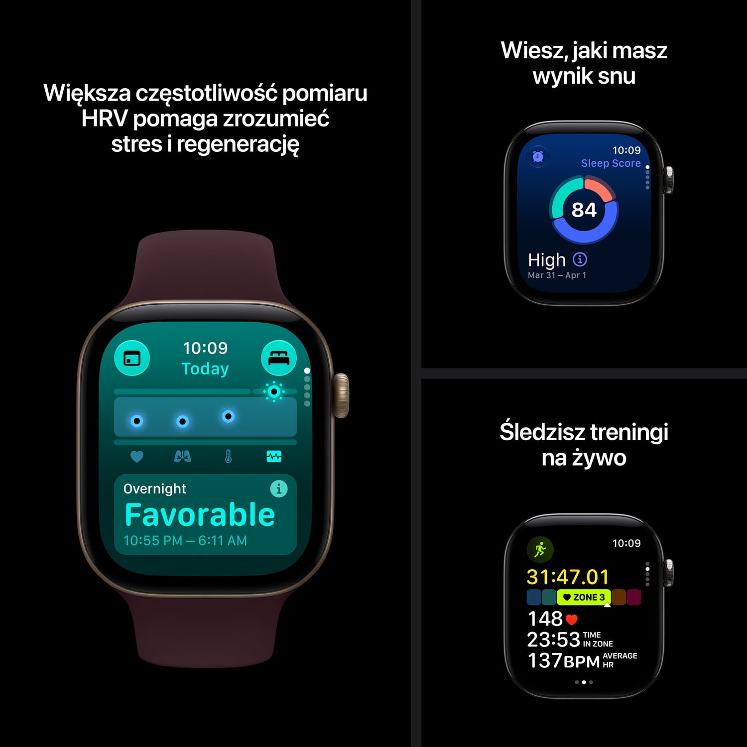 Apple Watch Series 12 GPS Koperta 46mm z Aluminium w kolorze Jasnego złota z Paskiem sportowym w kolorze Piasku - S/M - zawartość pudełka
