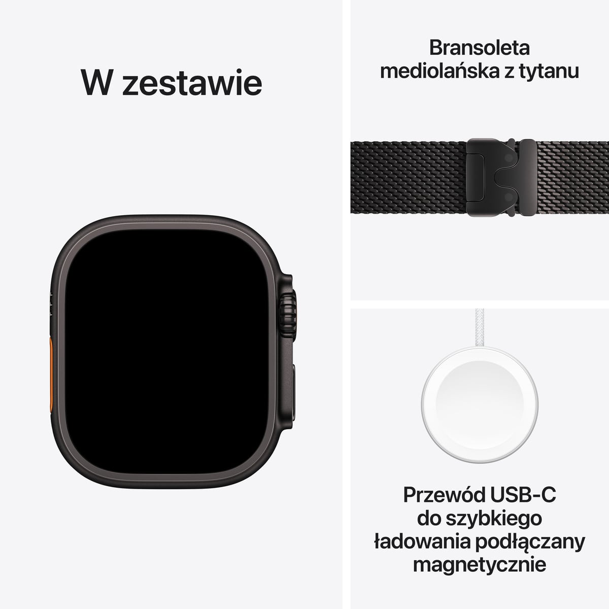 Apple Watch Ultra 3 GPS + Cellular - zestaw