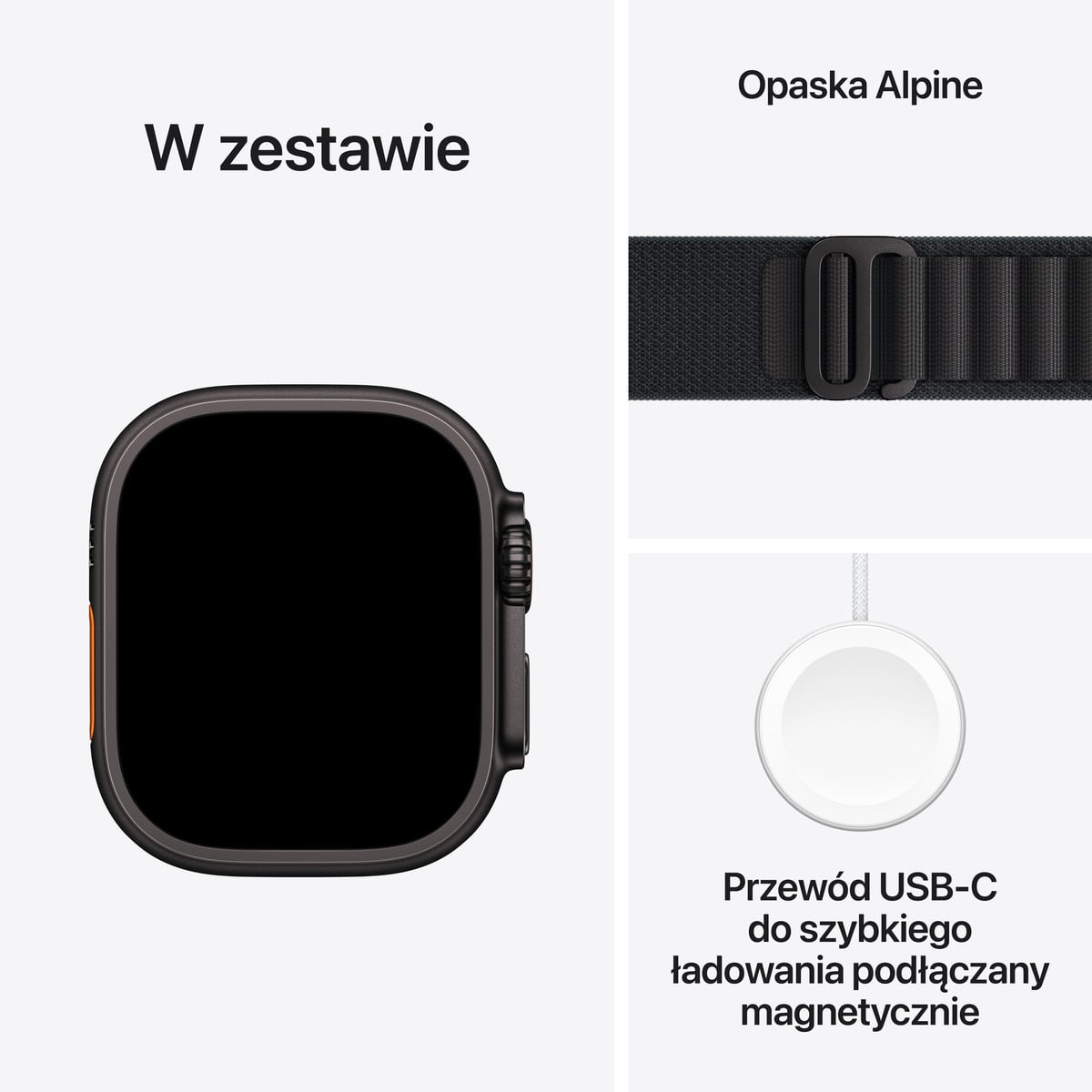 Apple Watch Ultra 3 GPS + Cellular - zestaw