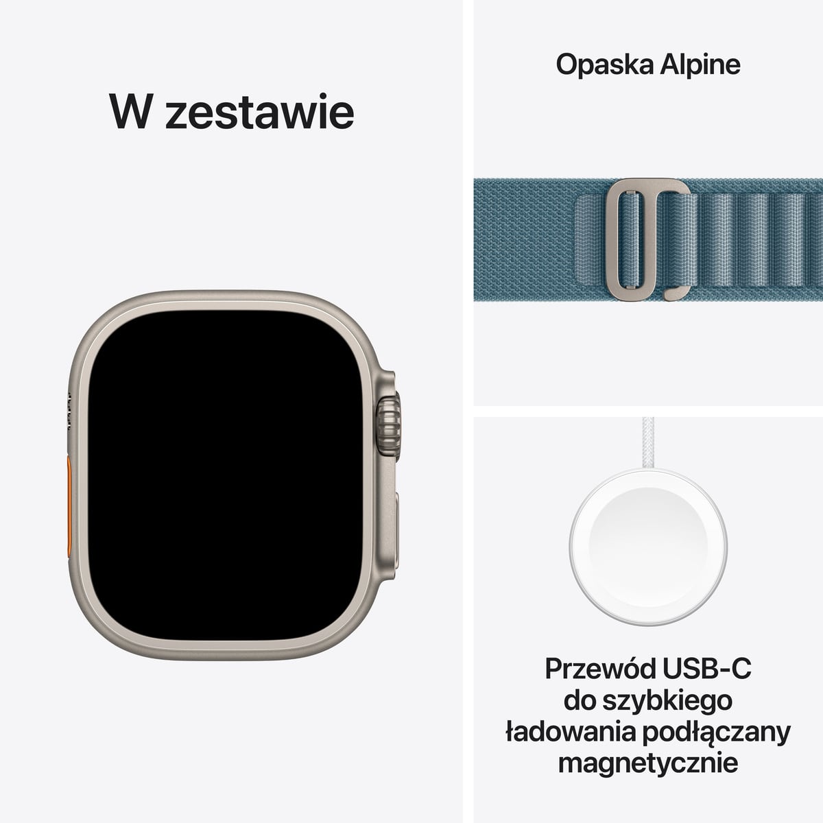 Apple Watch Ultra 3 GPS + Cellular - zestaw
