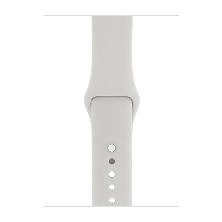 Apple Pasek sportowy  w kolorze szarym do koperty 42mm / 44mm / 45mm / 46mm / 49mm - rozmiar S/M/L