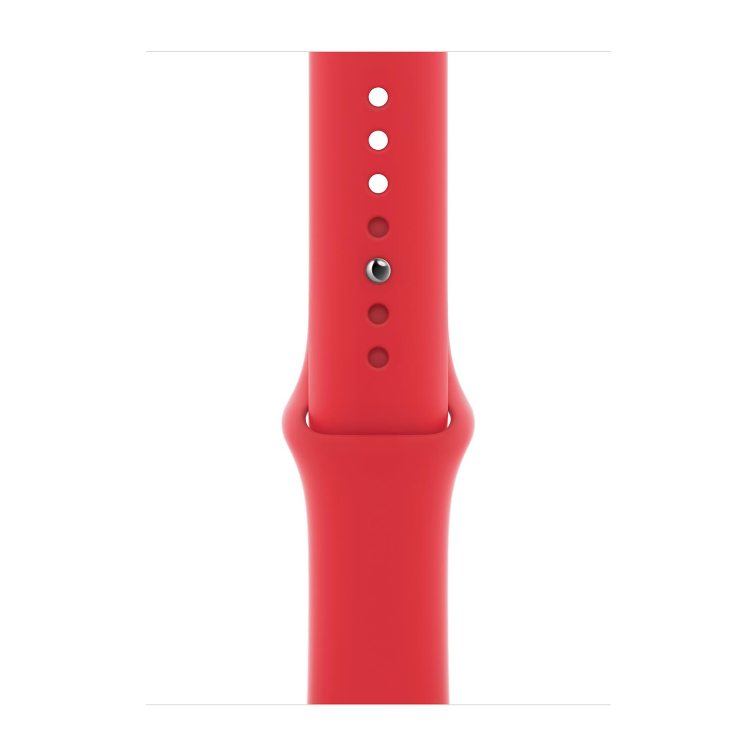 Apple Pasek sportowy  w kolorze (PRODUCT)RED do koperty 44mm / 45mm / 46mm / 49mm - rozmiar S/M/L