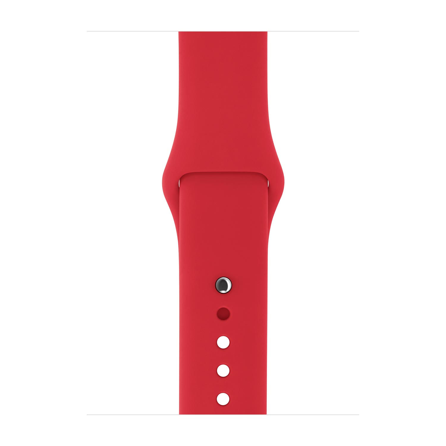 Apple Pasek sportowy  w kolorze (PRODUCT)RED do koperty 42mm / 44mm / 45mm / 46mm / 49mm - rozmiar S/M/L