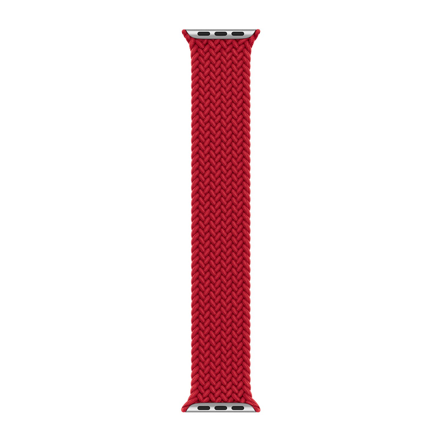 Apple Pleciona opaska Solo  w kolorze czerwonym do koperty 44mm / 45mm / 46mm / 49mm - rozmiar 5