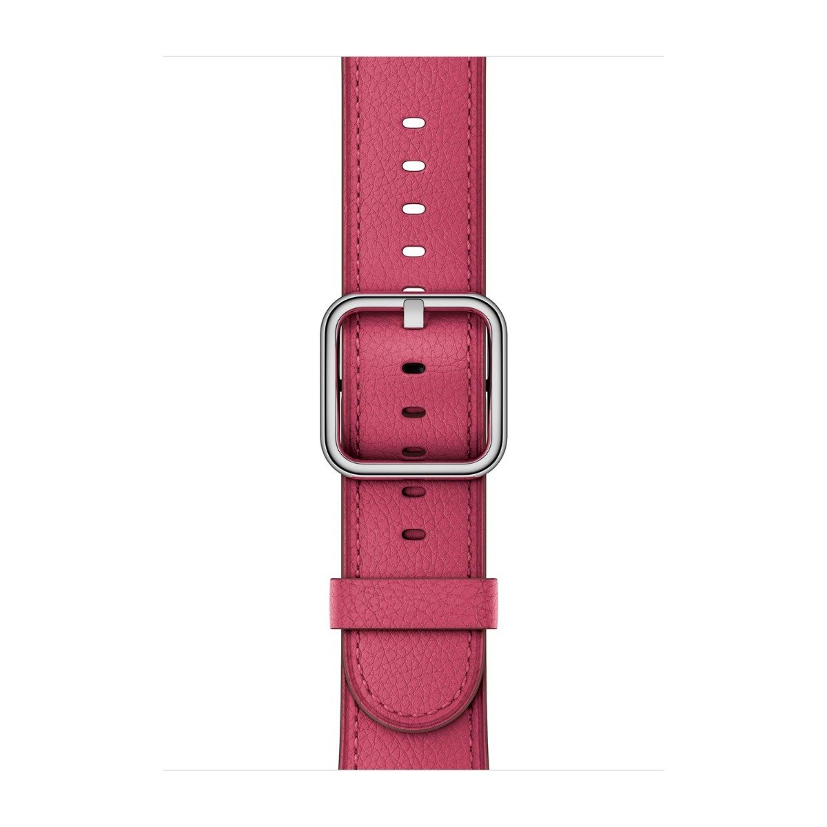 Apple Skórzany pasek z klamrą klasyczną w kolorze różowym do koperty 38mm / 40mm / 41mm / 42mm - rozmiar S/M Apple Skórzany pasek z klamrą klasyczną w kolorze różowym do koperty 38mm / 40mm / 41mm / 42mm - rozmiar S/M