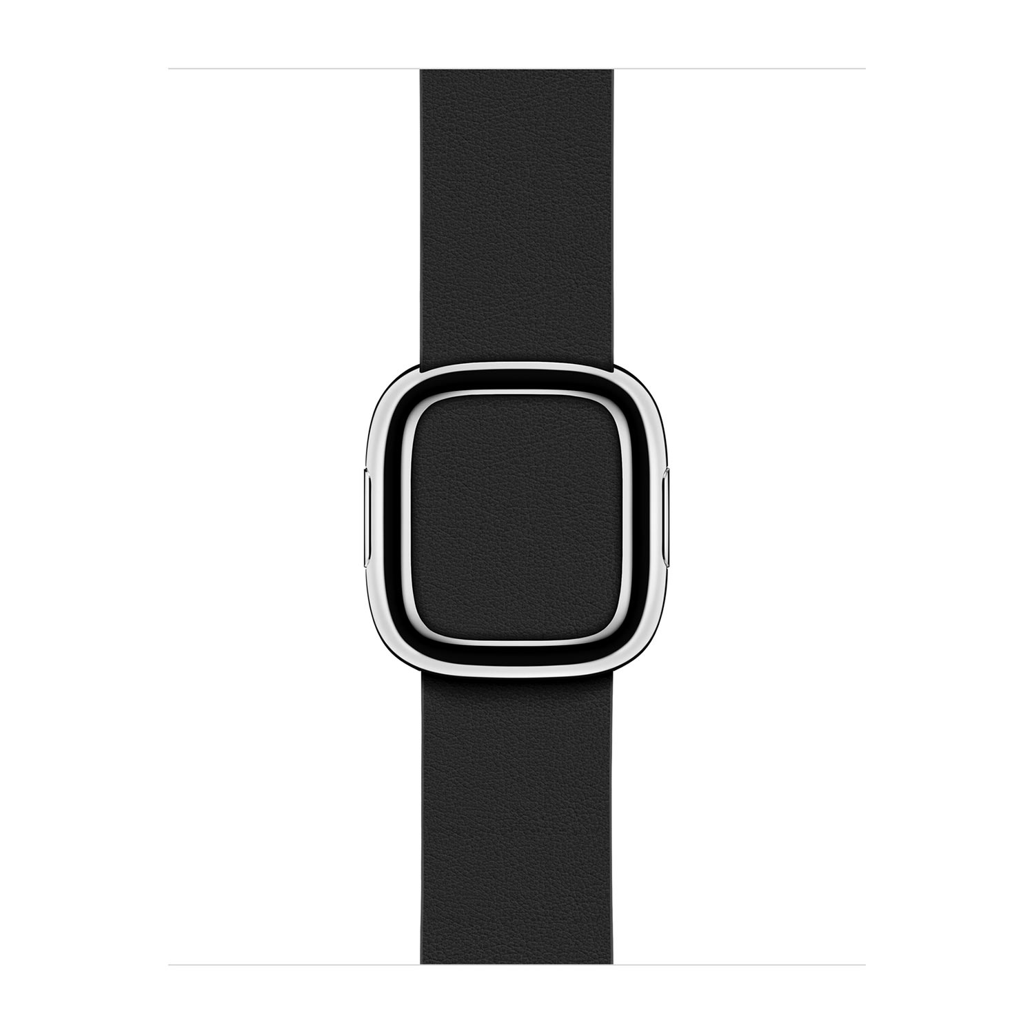 Apple Pasek z klamrą nowoczesną w kolorze czarnym do koperty 38mm / 40mm / 41mm / 42mm - rozmiar M