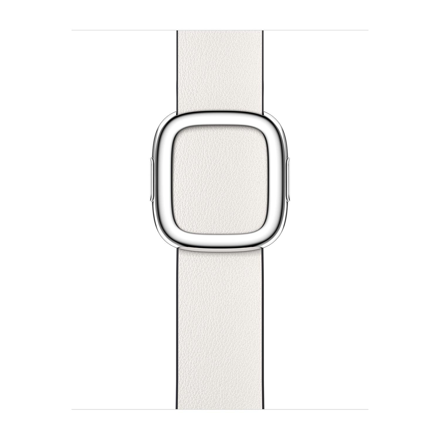 Apple Pasek z klamrą nowoczesną w kolorze kredy do koperty 38mm / 40mm / 41mm / 42mm - rozmiar S
