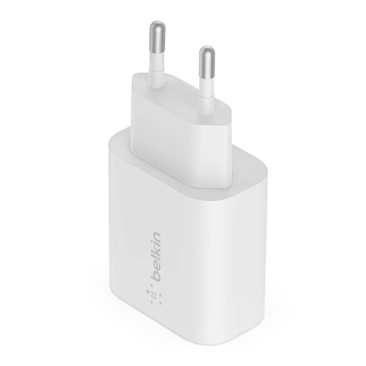Belkin Ładowarka sieciowa 25W USB-C PD 3.0 PPS - Biała Belkin Ładowarka sieciowa 25W USB-C PD 3.0 PPS - Biała