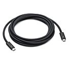 Apple Przewód profesjonalny Thunderbolt 4 Pro (USB-C) 3 m - Czarny