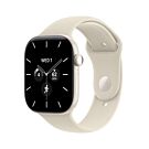 Apple Watch Series 12 GPS + Cellular Koperta 42mm z Ceramiki w kolorze Białej perły z Paskiem sportowym w kolorze Piasku - S/M - MJGW4MP/A