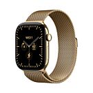 Apple Watch Series 12 GPS + Cellular Koperta 42mm z Tytanu w kolorze Żywego złota z Bransoletą mediolańską w kolorze Żywego złota - MJGL4MP/A