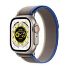 Apple Watch Ultra GPS + Cellular Koperta 49mm z Tytanu z Opaską Trail w kolorze niebieskim/szarym - rozmiar S/M