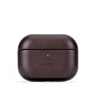 Decoded Leather Case Skórzane etui ochronne do AirPods Pro 3 - Czekoladowe - DECOD26APP3C2CHB