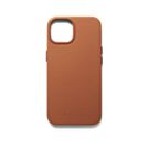 Mujjo Full Leather Case - etui skórzane do iPhone 14 kompatybilne z MagSafe brązowe
